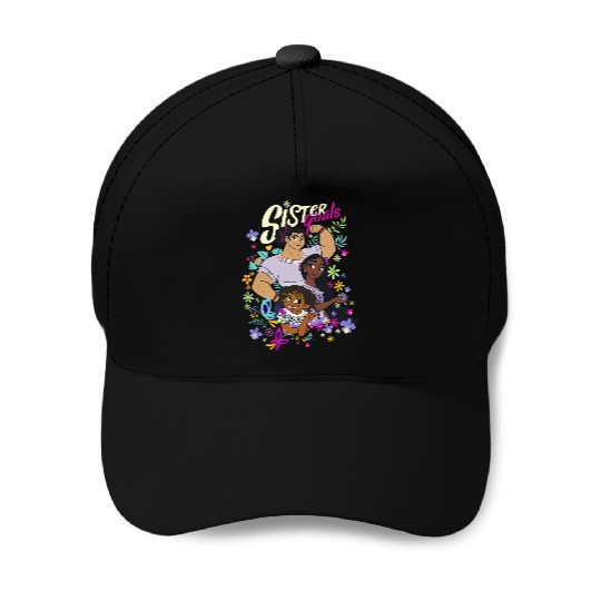 Disney Encanto Sister Goals Group Shot Poster Baseball Caps