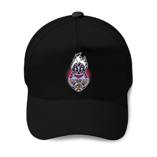 Disney Villains Halloween Ursula Sugar Skull Baseball Caps