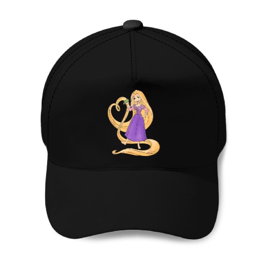 Disney Princess Rapunzel Heart and Pascal Baseball Caps
