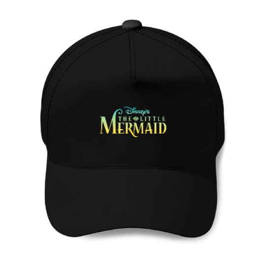Disneyss The Little Mermaid Classic Logo Baseball Caps