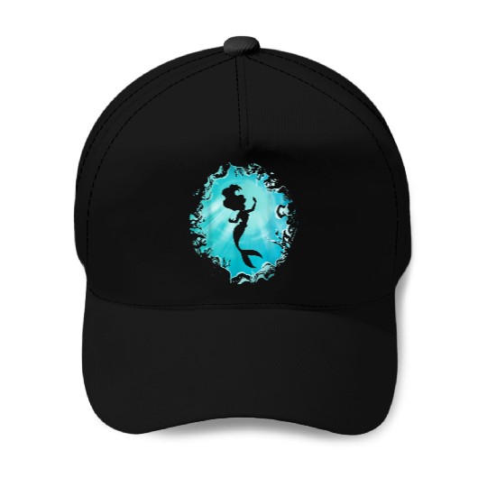 Disneyss Little Mermaid Ariel's Grotto Graphic Baseball Caps