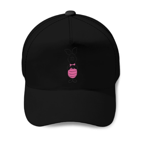 Disney Winnie The Pooh Piglet Simple Sketch Baseball Caps
