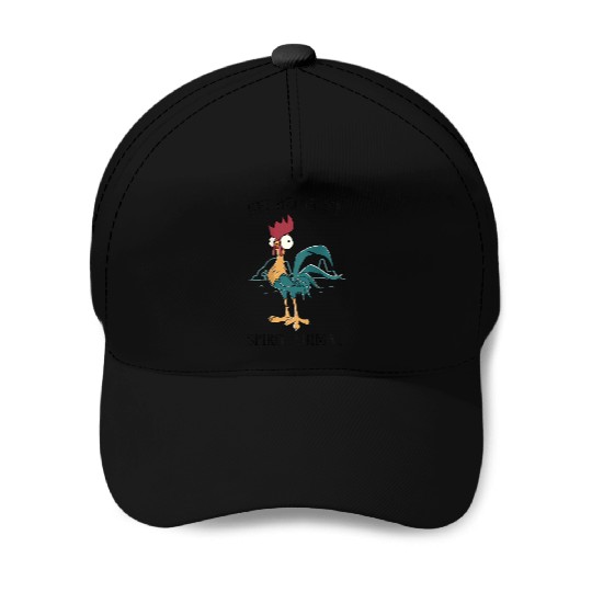 Disneyss Moana Hei Hei Is My Spirit Animal Portrait Baseball Caps