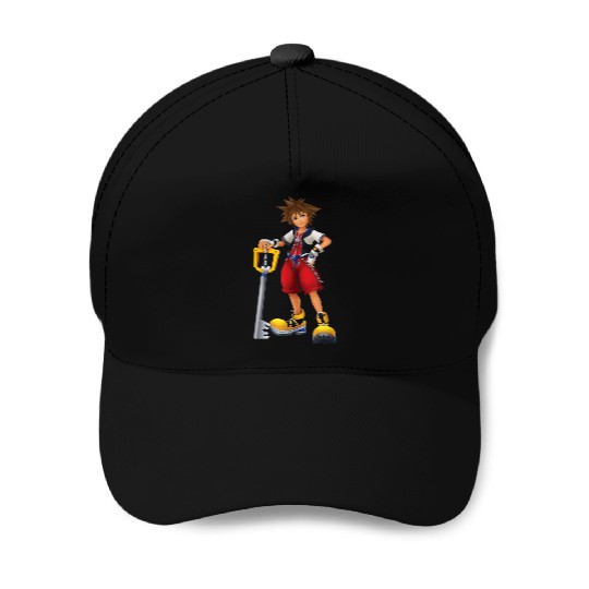 Disneyss Kingdom Hearts Sora Key Blade Baseball Caps