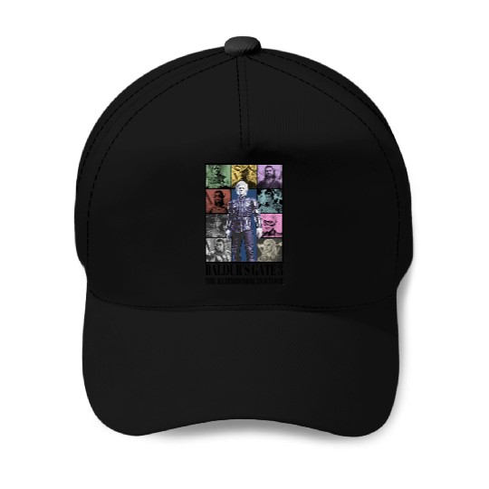 Baldurs gate eras tour Baseball Caps