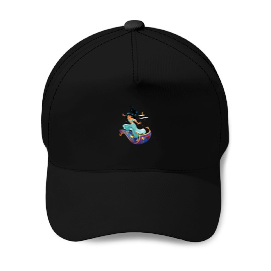 Disneyss Aladdin Princess Jasmine Magic Carpet Pose Baseball Caps