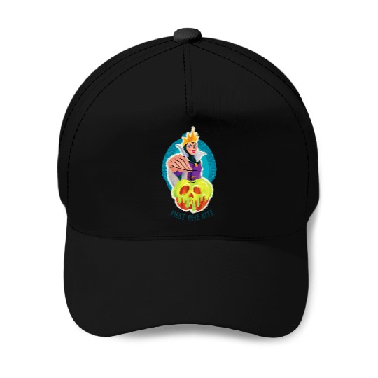 Disney Villains Evil Queen Poison Apple Just One Bite Baseball Caps