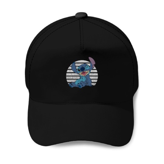 Stitch And Toothless T-Shirt Disney Classic Winking Stitch Baseball Caps