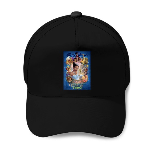 Disneyss Princess And The Frog Poster Baseball Caps