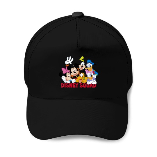 Disneyss Mickey And Friends Disneyss Squad Baseball Caps