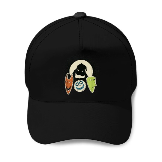 Disneyss The Nightmare Before Christmas Oogie Boogie Friends Baseball Caps