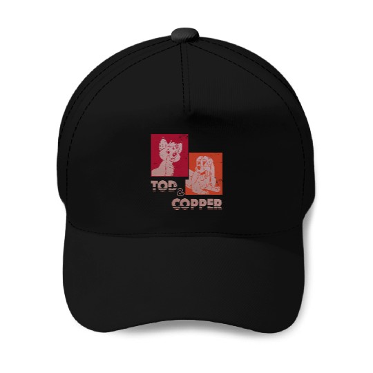 Disney The Fox and The Houndss Tod Copper Retro Baseball Caps