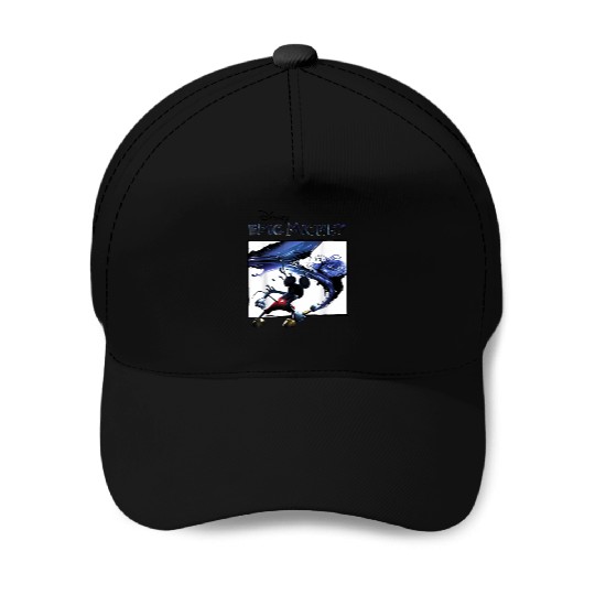 Disney Epic Mickey Painting Portrait Baseball Caps