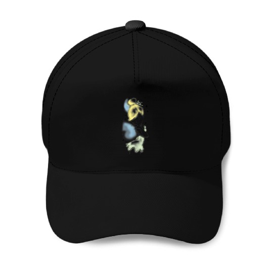 Disney Peter Pan Tinkerbell Airbrush Style Sketc Baseball Caps