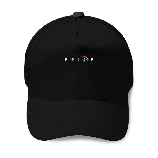 Disney Pride Rainbow Logo Baseball Caps