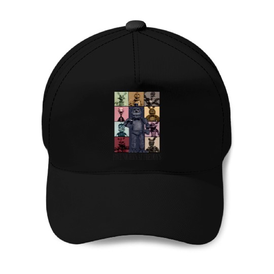 Five Nights At Freddys Eras Tour Baseball Caps