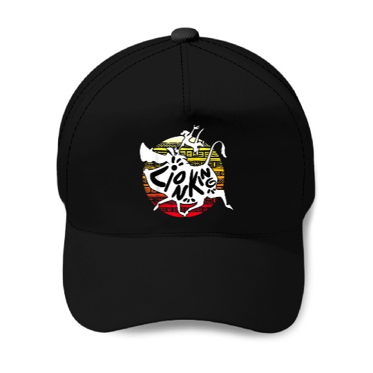 Disneyss Lion King Timon Pumbaa Pattern Silhouette Baseball Caps