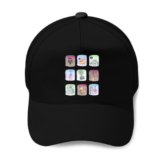 Vintage Up Disney Watercolor Disney Baseball Caps