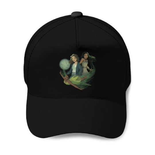 Disneyss Peter Pan Wendy Tiger Lily Tinker Bell Portrait Baseball Caps