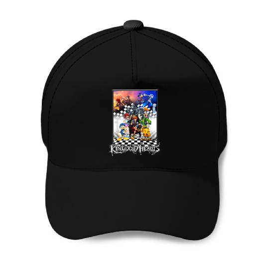 Disneyss Kingdom Hearts Throne Baseball Caps