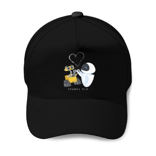 Disney Pixar Wall-E Eve Heart Sparks Fly Baseball Caps