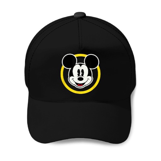 Amazon Essentials Disney Smiling Mickey in Yello Baseball Caps