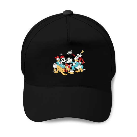 Amazon Essentials Disney Mickey and Friends Grou Baseball Caps