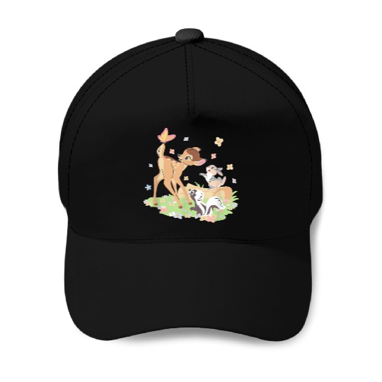 Disney Bambi Thumper Flower Pastel Spring Easter Baseball Caps