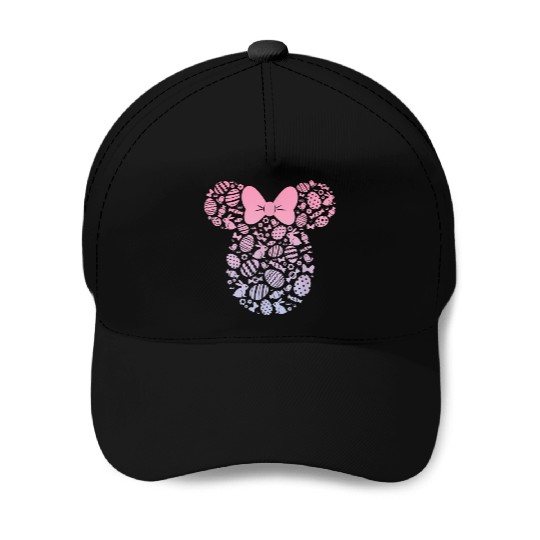 Disney Minnie Mouse Pink Gradient Easter Egg Baseball Caps