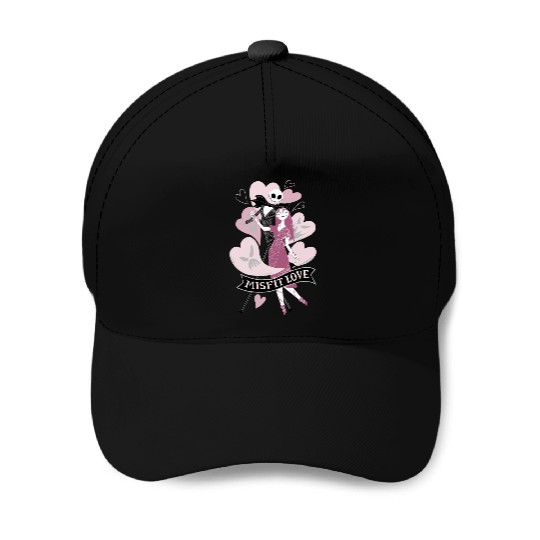 Disney The Nightmare Before Christmas Valentines Misfit Love Baseball Caps