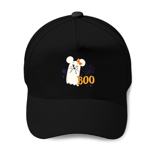 Disney Minnie Mouse Cute Little  Boo Halloween Baseball Caps