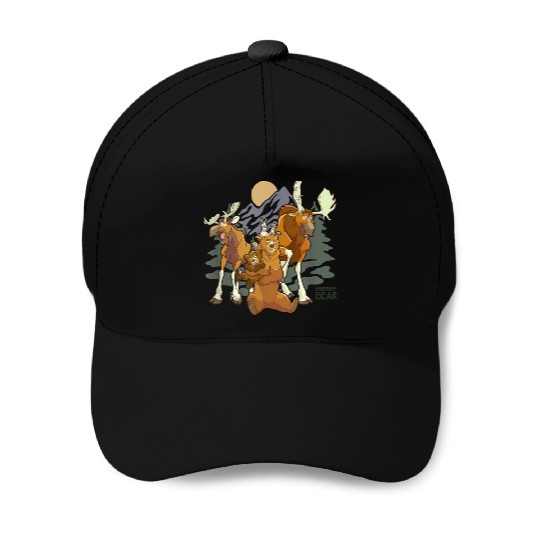 Disney Brother Bear Moose Bear Midnight Mountain Baseball Caps