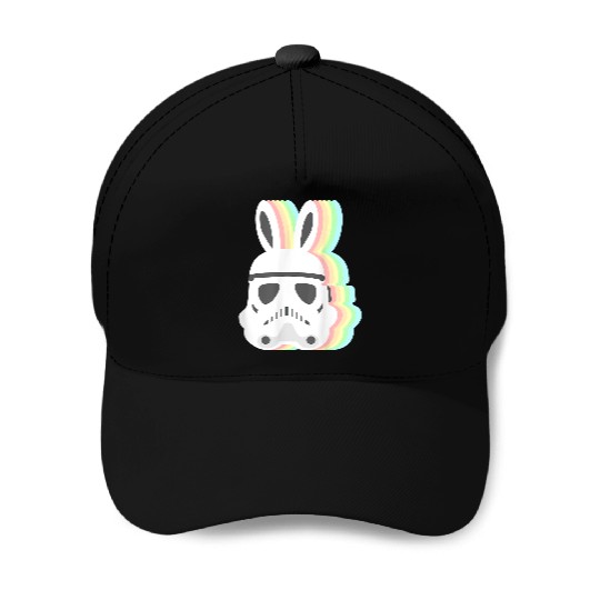 Star s Easter Stormtrooper Pastel Bunny Ears Disney+ T-Shirt Baseball Caps
