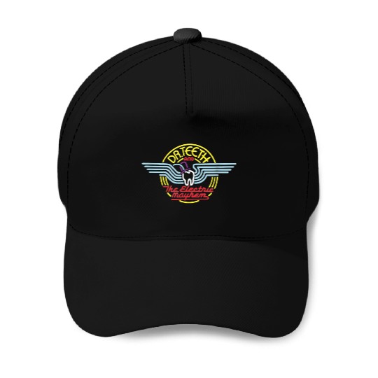 Disney The Muppets Dr Teeth Electric Mayhem Neon Baseball Caps