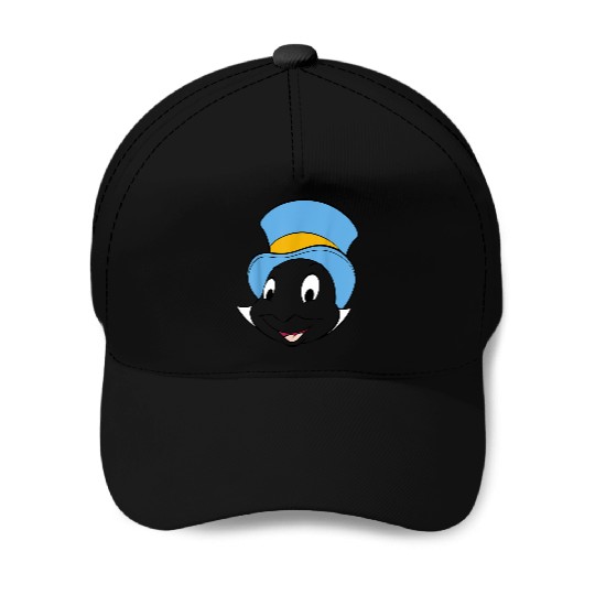 Disneyss Pinocchio Jiminy Cricket Big Faces Baseball Caps