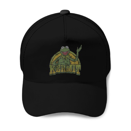 Disney The Muppets K the frog Smile Logo Baseball Caps