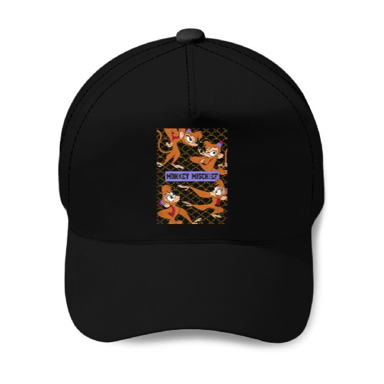 Disney Aladdin Abu Monkey Mischief Baseball Caps