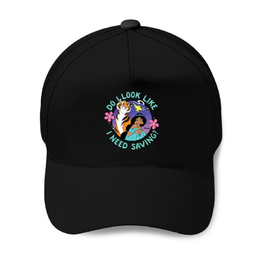 Disney Princess - Jasmine Do I Look Like I Need Saving Baseball Caps