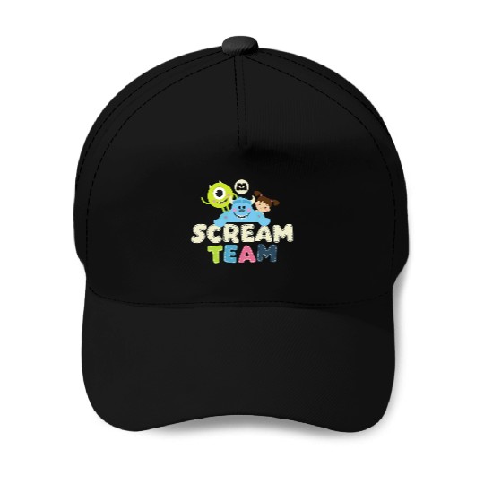 Disney Pixar Monsters Inc Scream Team Adorable Chibi Style Baseball Caps