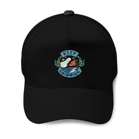 Disney Pixar Finding Dory Hank & Destiny Keep Swimming Baseball Caps