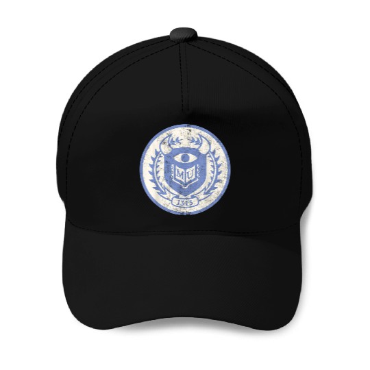 Disney Pixar Monsters University Distressed Scho Baseball Caps