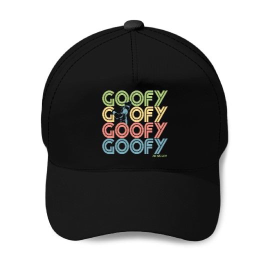 Disney Goofy Retro Name Stack Baseball Caps