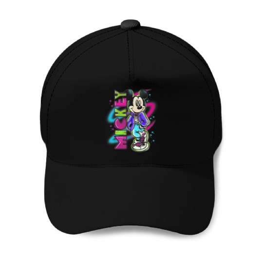 Disney Mickey Mouse Airbrush Baseball Caps