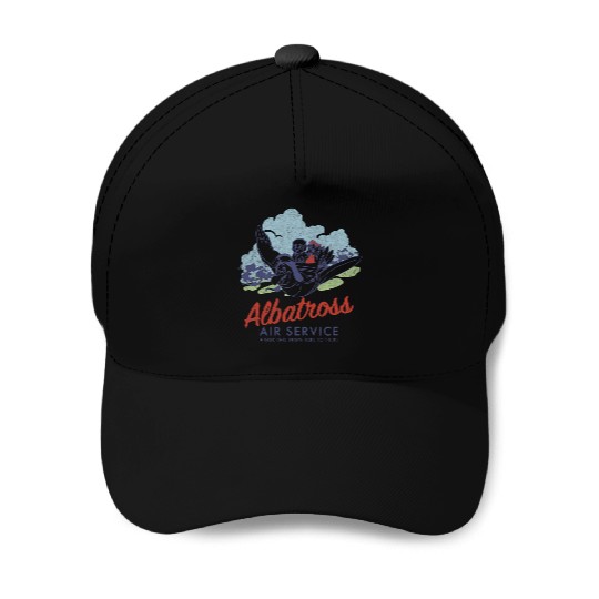 Disney The Rescuers Albatross Airlines  Travel Poster Baseball Caps