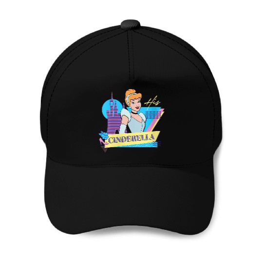 Disneyss Cinde Retro Couples Matching His Cinde Baseball Caps