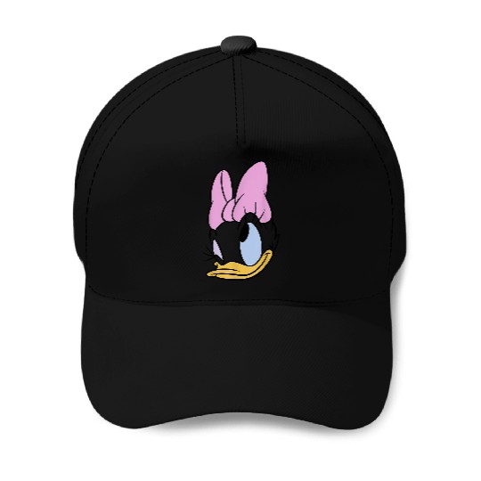 Disney Daisy Duck Big Face Winking Bow Baseball Caps