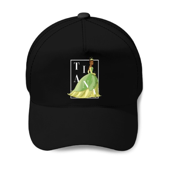 Disney Princess Tiana Character Box Baseball Caps