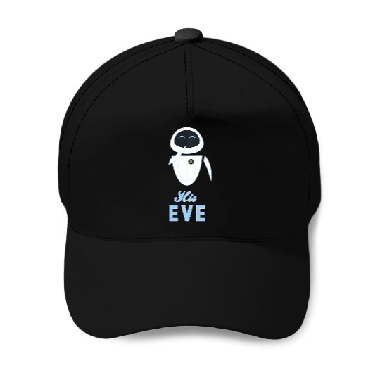 Disney Pixar Wall-E His Eve Couples Baseball Caps