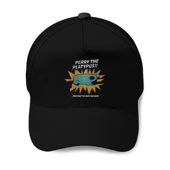 Disney Phineas And Ferb Perry The Platypus Baseball Caps
