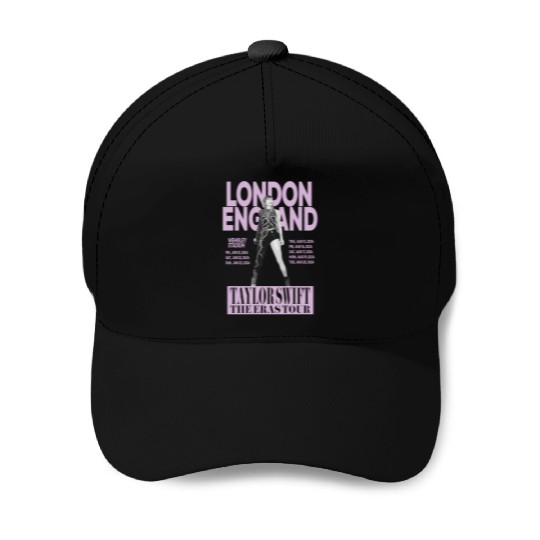 swift eras tour london light purple Baseball Caps